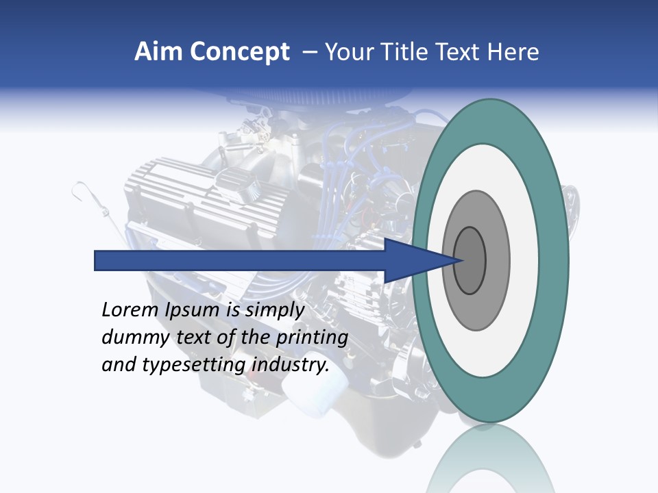 Chrome V8 Engines PowerPoint Template