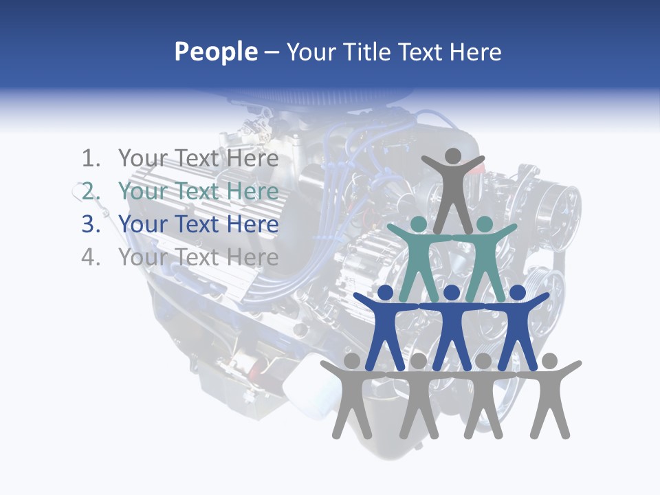 Chrome V8 Engines PowerPoint Template