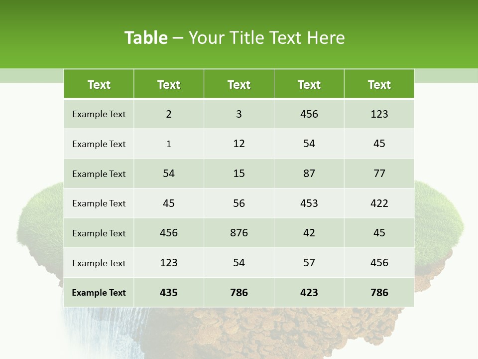 Life Transparent Planet PowerPoint Template