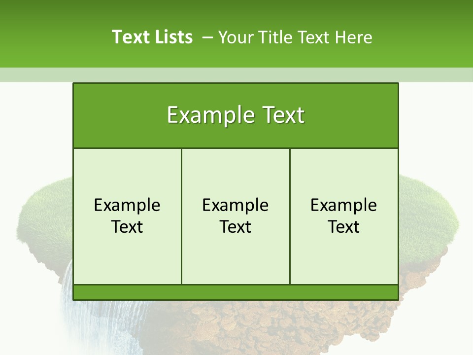 Life Transparent Planet PowerPoint Template