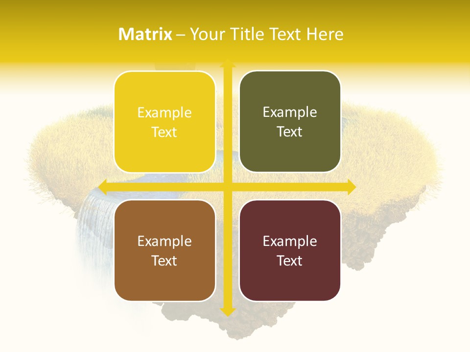 Piece Of Land PowerPoint Template