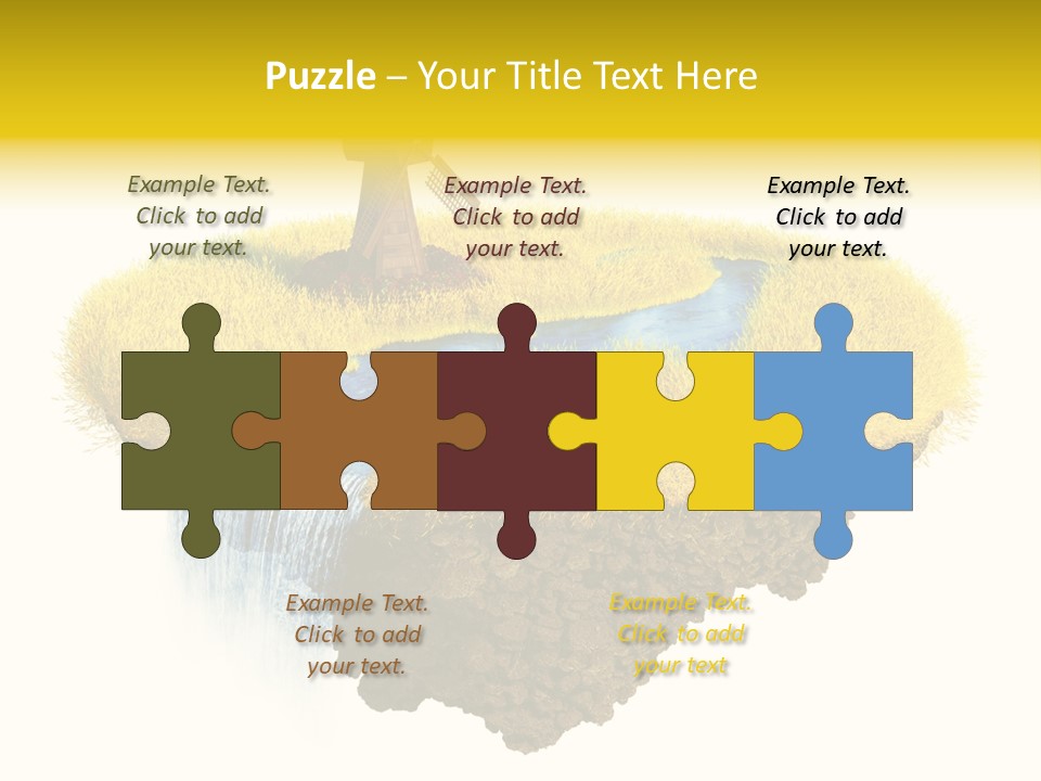 Piece Of Land PowerPoint Template