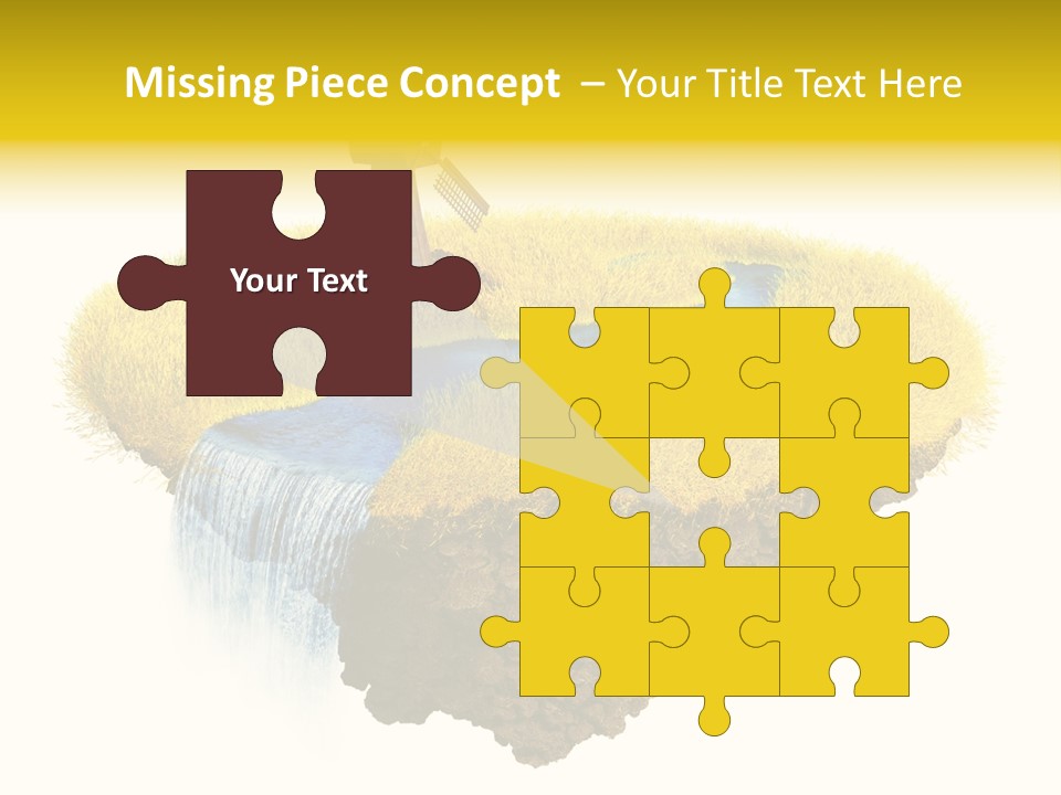 Piece Of Land PowerPoint Template