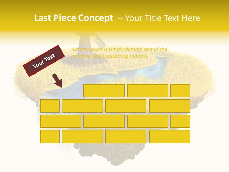 Piece Of Land PowerPoint Template