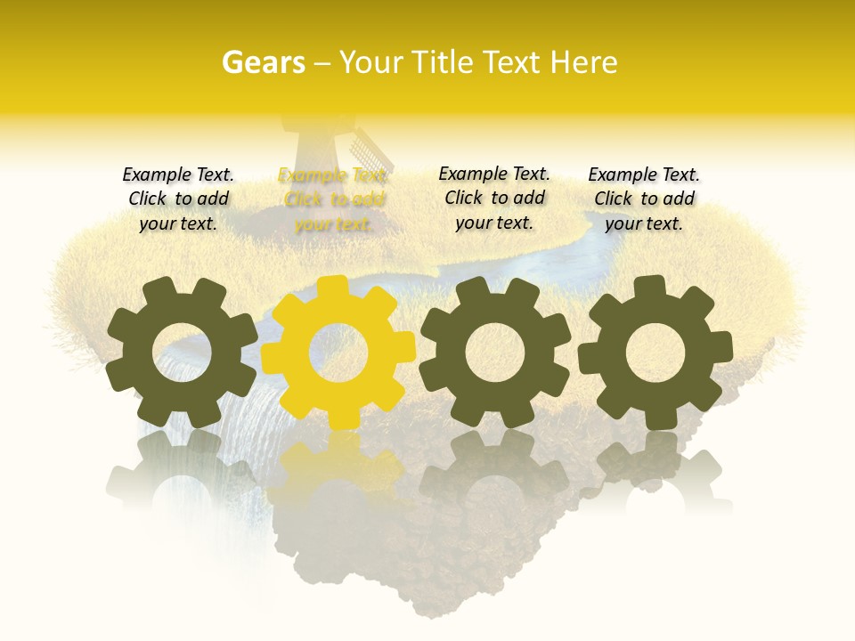 Piece Of Land PowerPoint Template