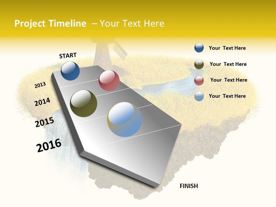 Piece Of Land PowerPoint Template
