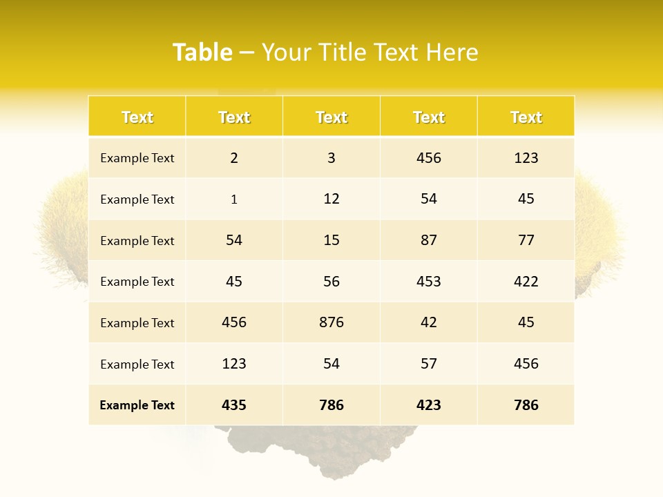 Piece Of Land PowerPoint Template