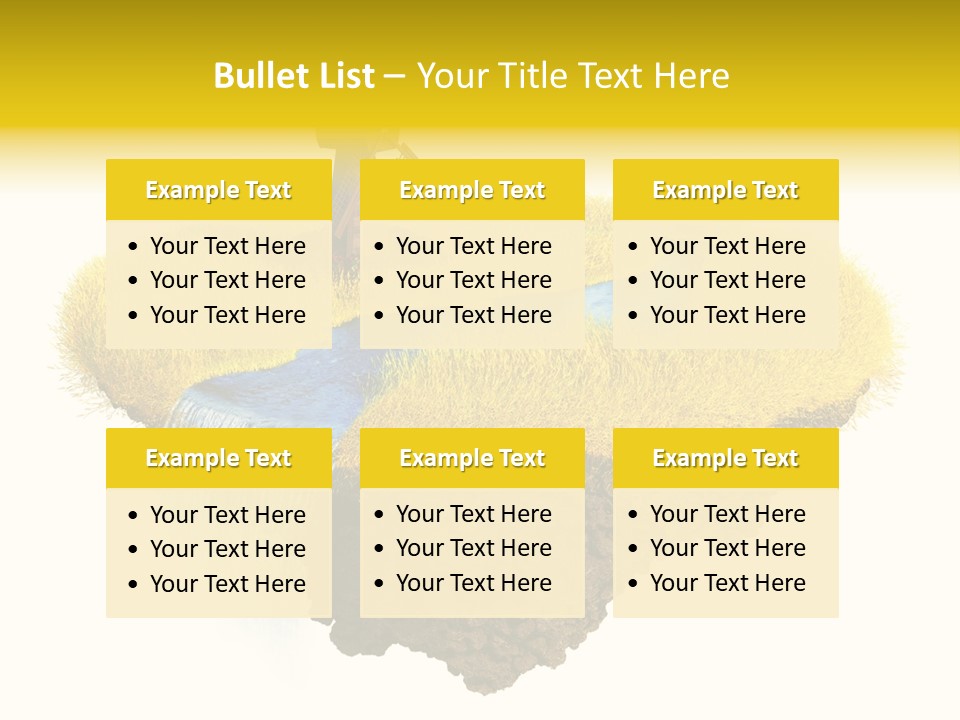 Piece Of Land PowerPoint Template