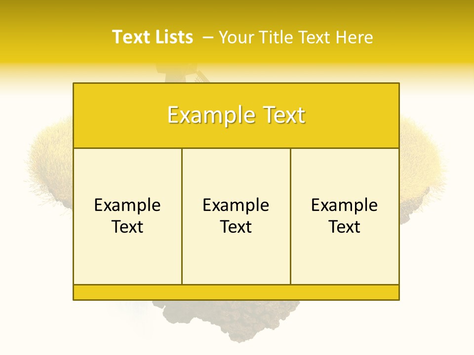 Piece Of Land PowerPoint Template