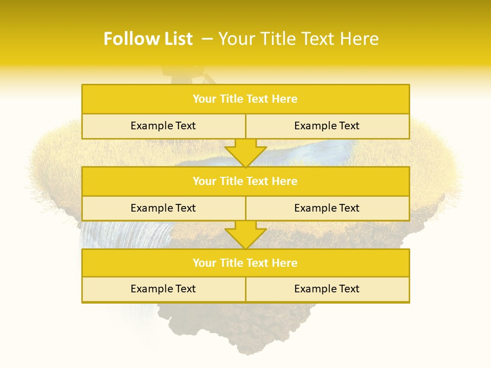 Piece Of Land PowerPoint Template