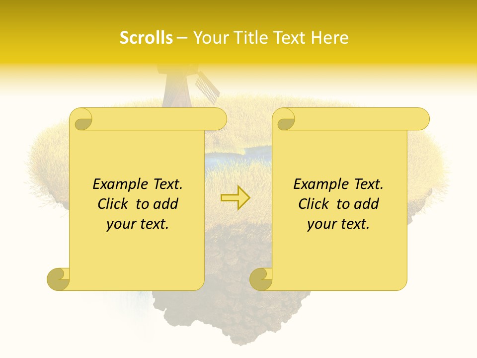 Piece Of Land PowerPoint Template