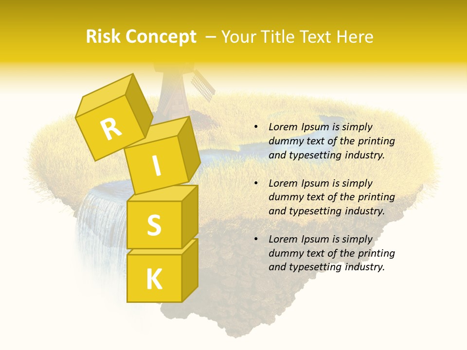 Piece Of Land PowerPoint Template