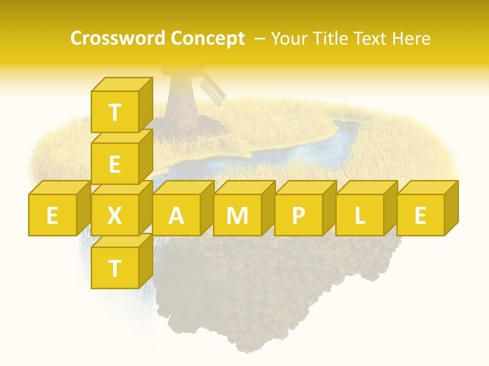 Piece Of Land PowerPoint Template