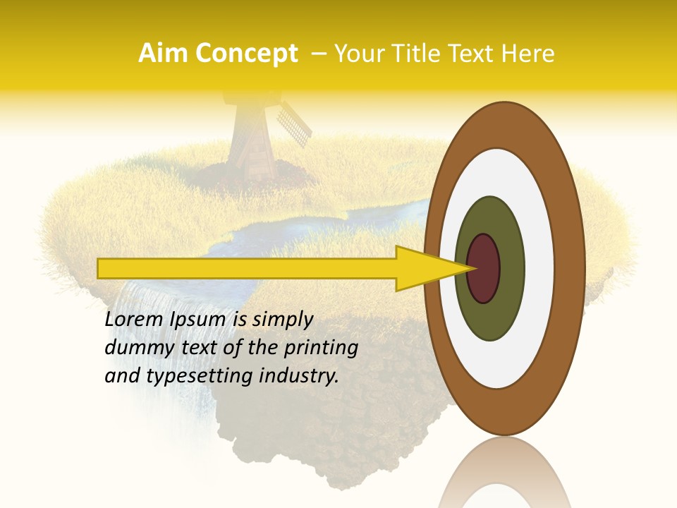 Piece Of Land PowerPoint Template