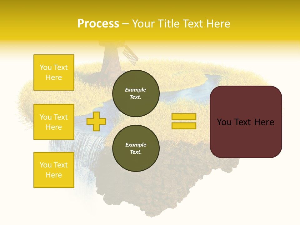 Piece Of Land PowerPoint Template