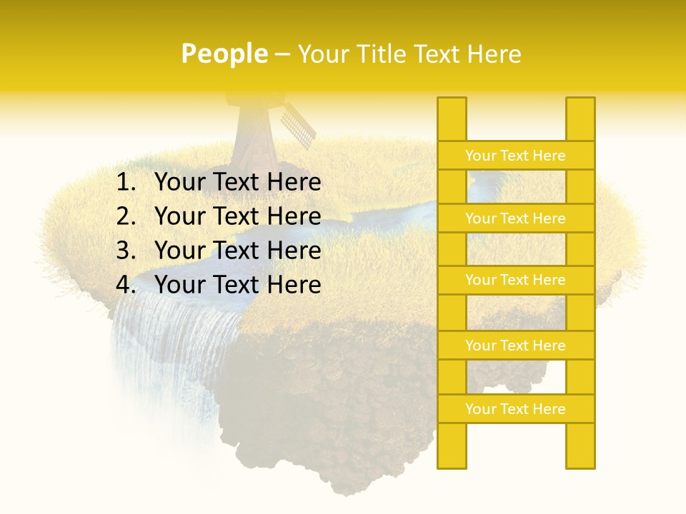 Piece Of Land PowerPoint Template