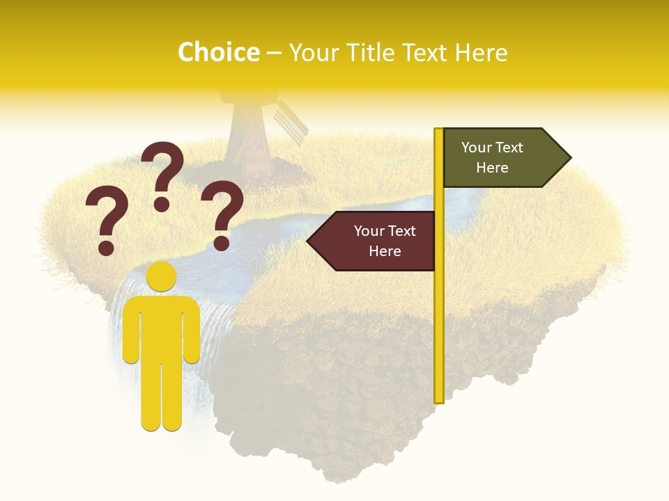 Piece Of Land PowerPoint Template