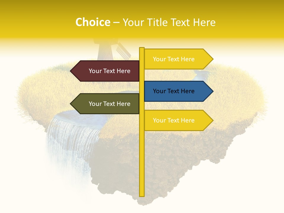 Piece Of Land PowerPoint Template