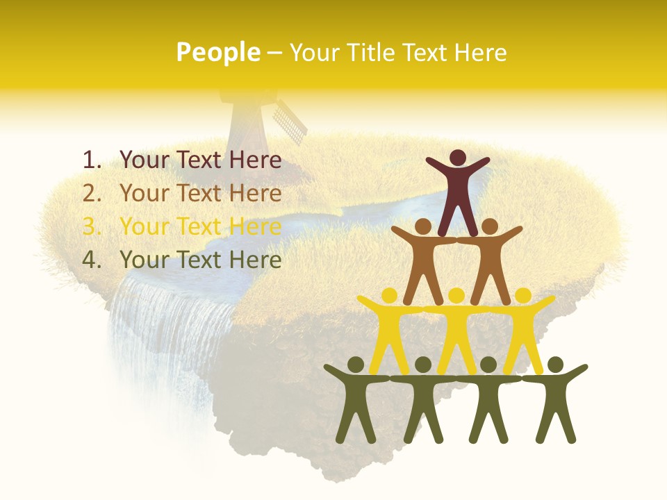 Piece Of Land PowerPoint Template