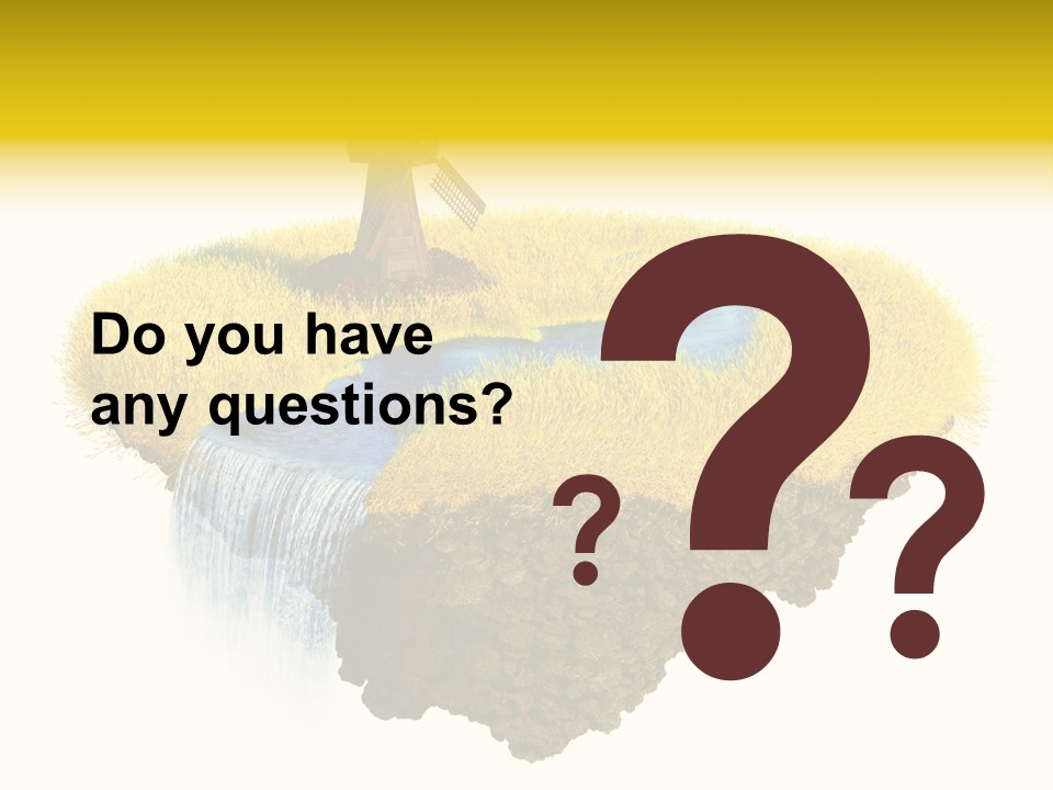 Piece Of Land PowerPoint Template