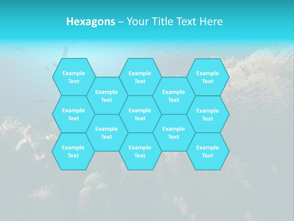 Coral Sun Ocean PowerPoint Template