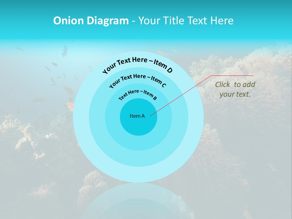 Coral Sun Ocean PowerPoint Template