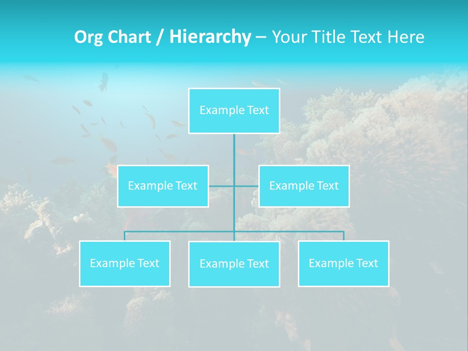 Coral Sun Ocean PowerPoint Template