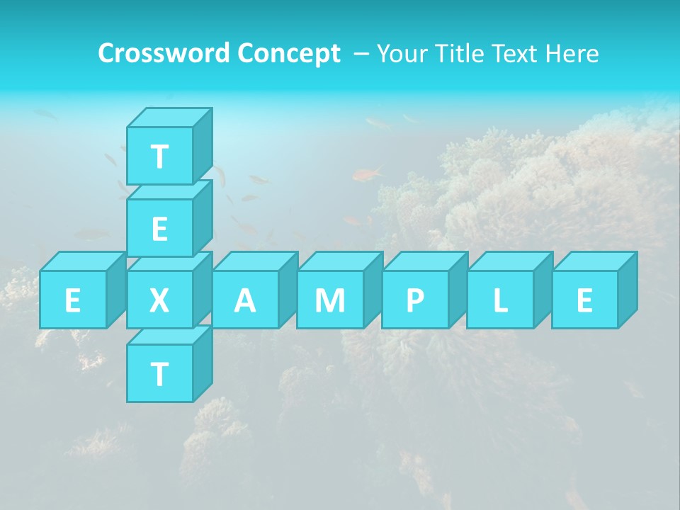 Coral Sun Ocean PowerPoint Template