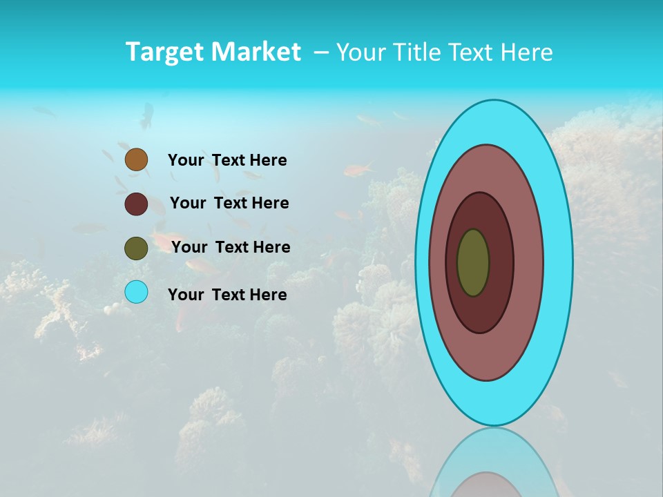 Coral Sun Ocean PowerPoint Template