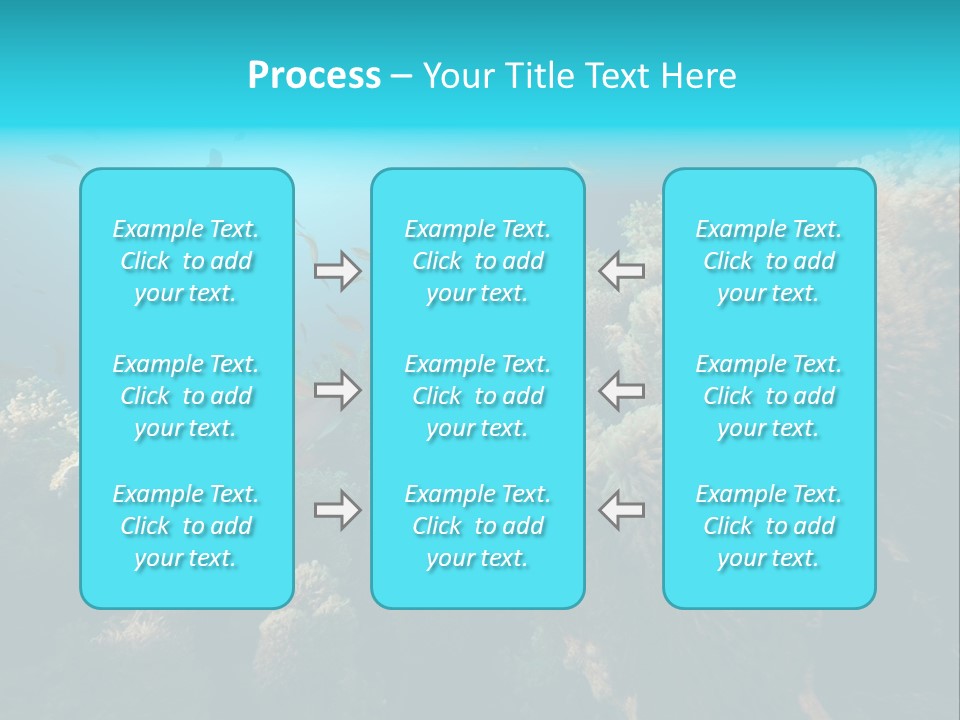 Coral Sun Ocean PowerPoint Template