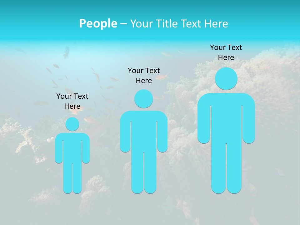 Coral Sun Ocean PowerPoint Template