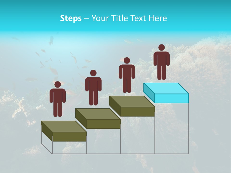 Coral Sun Ocean PowerPoint Template