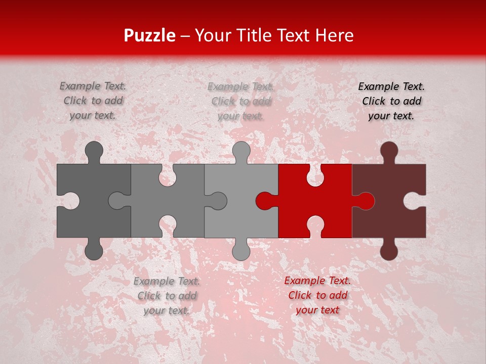 Splat Paint Mess PowerPoint Template