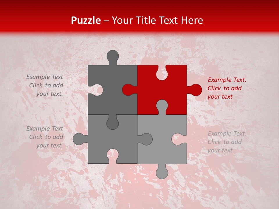 Splat Paint Mess PowerPoint Template