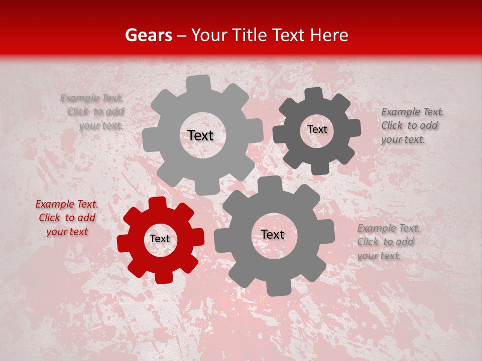 Splat Paint Mess PowerPoint Template