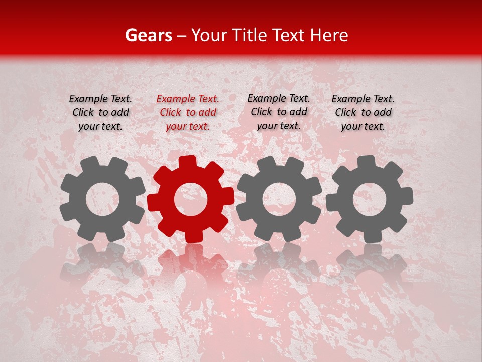 Splat Paint Mess PowerPoint Template