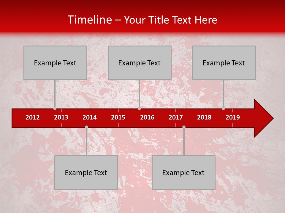 Splat Paint Mess PowerPoint Template
