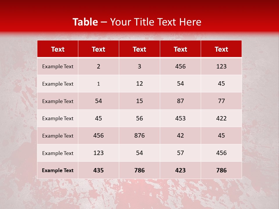 Splat Paint Mess PowerPoint Template