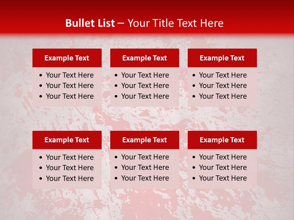 Splat Paint Mess PowerPoint Template