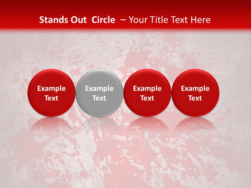 Splat Paint Mess PowerPoint Template