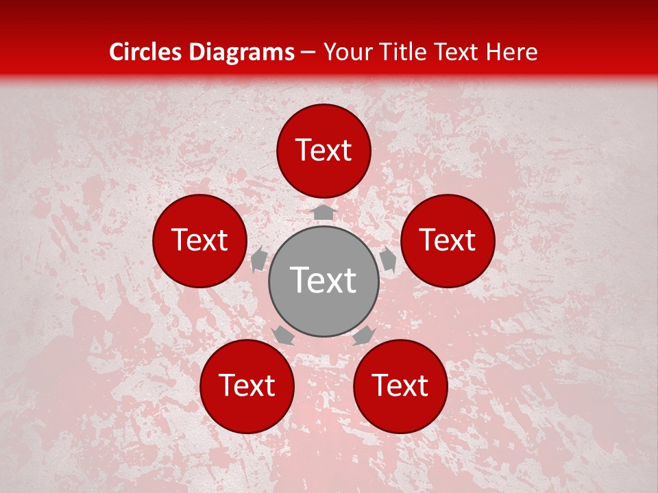 Splat Paint Mess PowerPoint Template