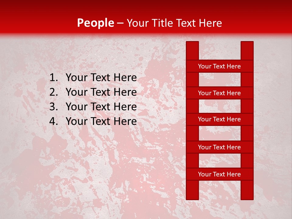 Splat Paint Mess PowerPoint Template