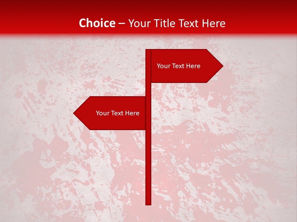 Splat Paint Mess PowerPoint Template