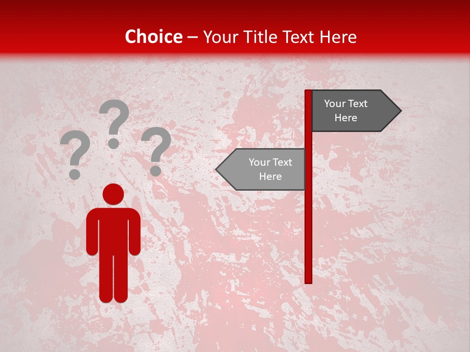 Splat Paint Mess PowerPoint Template