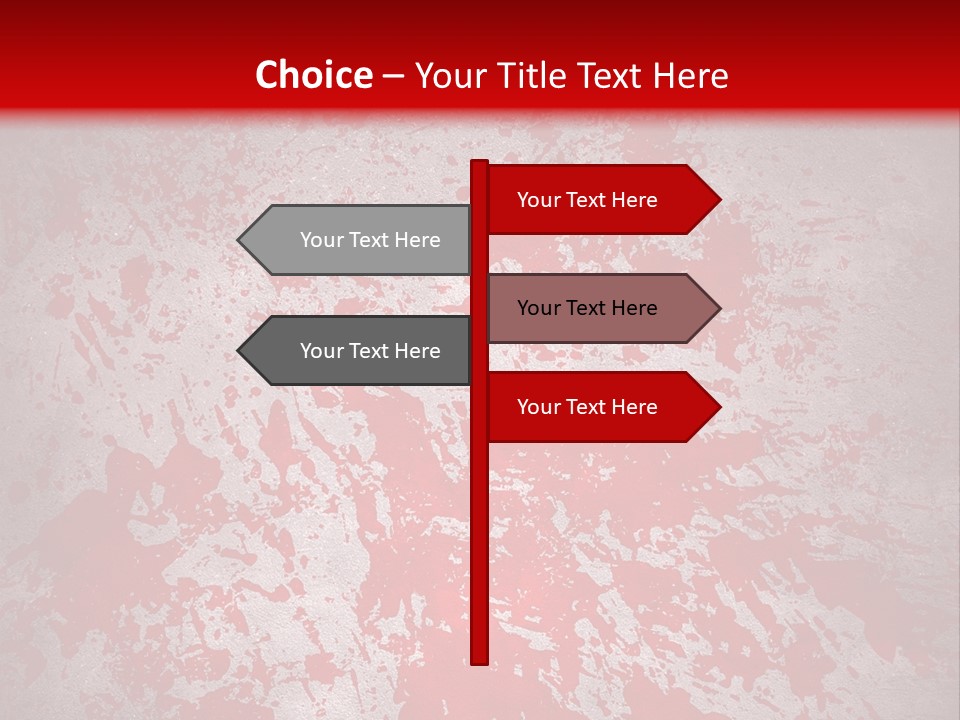 Splat Paint Mess PowerPoint Template