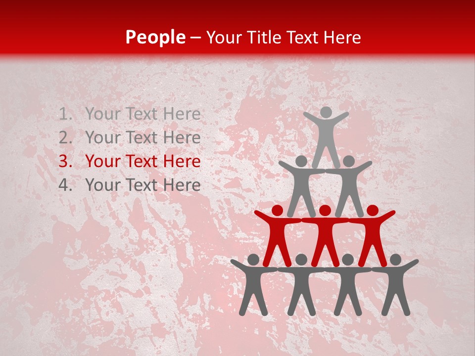 Splat Paint Mess PowerPoint Template