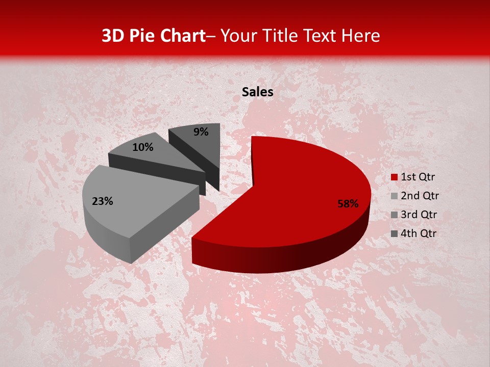 Splat Paint Mess PowerPoint Template
