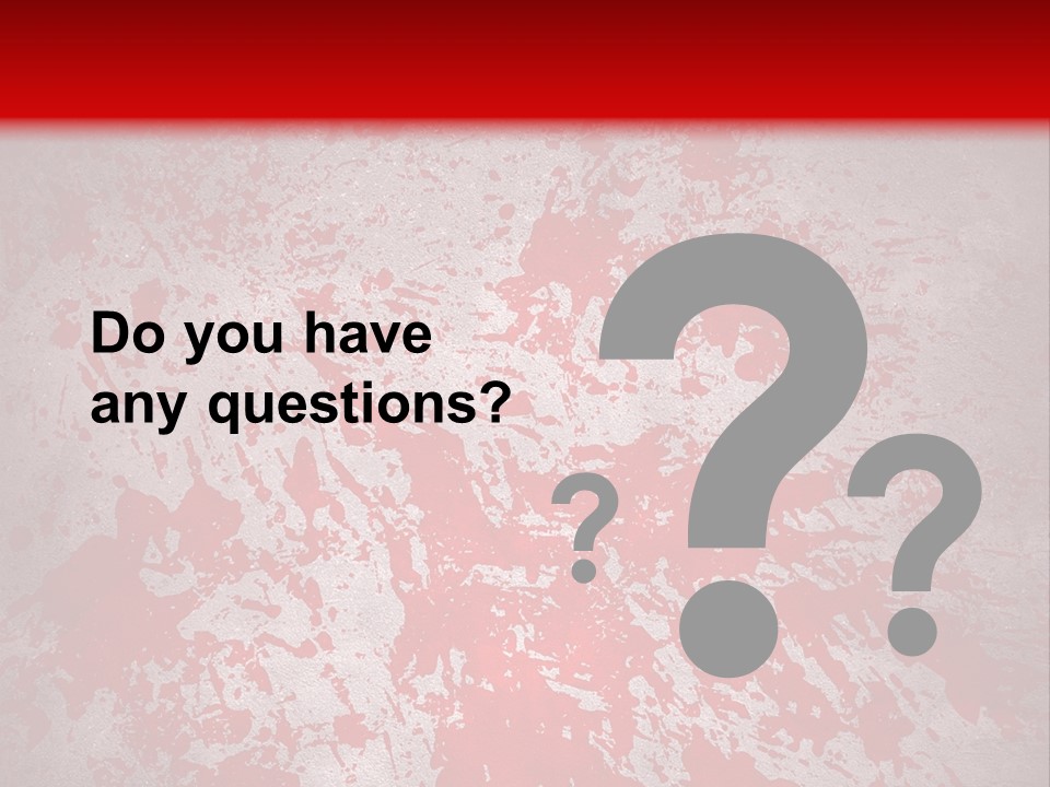 Splat Paint Mess PowerPoint Template