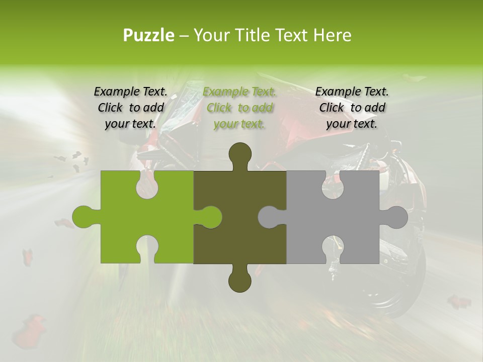 Roadside Wrack Splinter PowerPoint Template