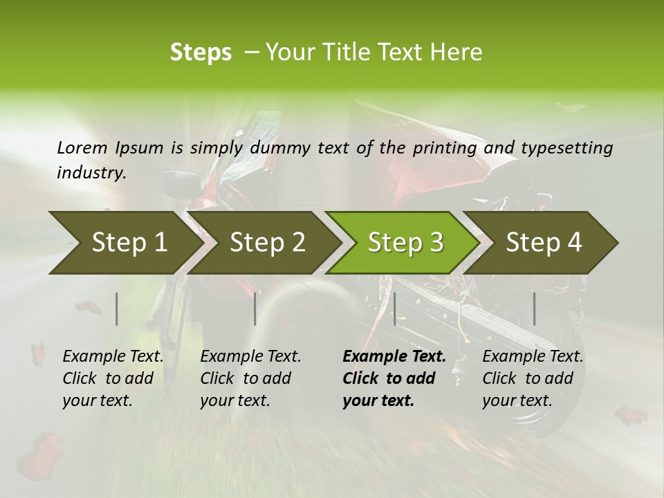 Roadside Wrack Splinter PowerPoint Template